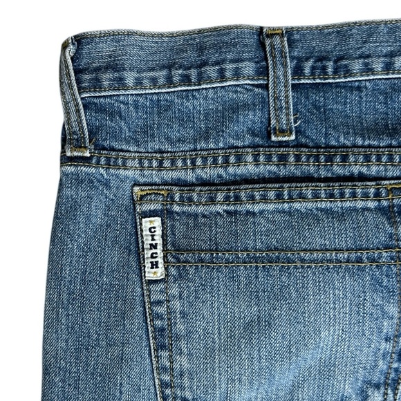 CINCH White Label 100% Cotton Relaxed Fit Jeans MB92834003 Cowboy Western 42x34 - Picture 8 of 10